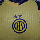 Camisa III Inter de Milão | 24/25 Modelo Jogador Nike - Amarela e Preta