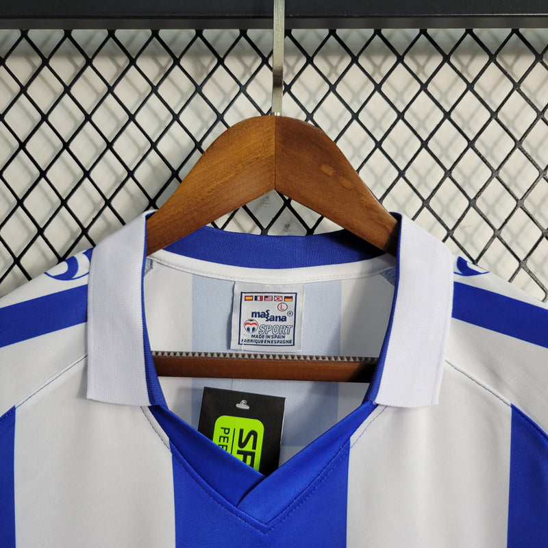 Camisa I Espanyol Retrô | 84/89 Torcedor Massana - Branca e Azul