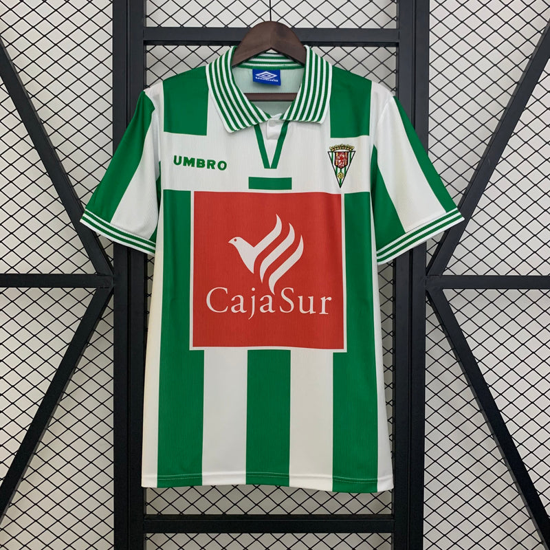 Camisa I Córdoba Retrô | 97/98 Umbro - Verde e Branca