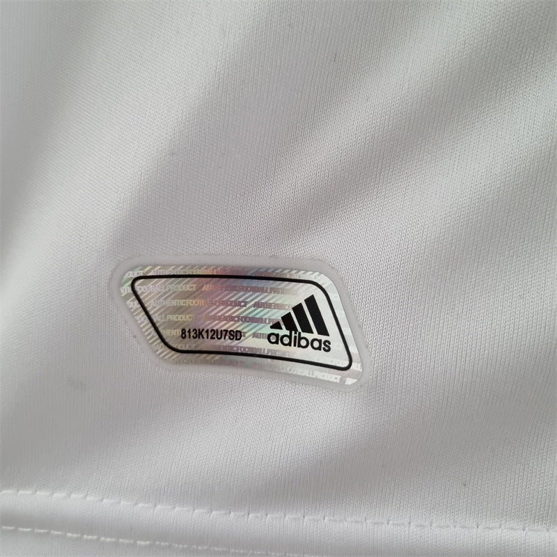 Camisa I LA Galaxy Retrô | 12/13 Adidas - Branca Azul e Amarela