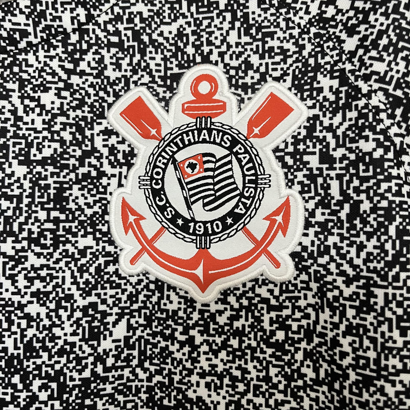 Camisa Pré Jogo Corinthians | 23/24 Torcedor Nike - Cinza