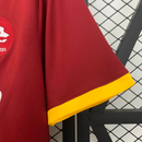 Camisa I Roma Retrô | 89/90 Ennerre - Vermelha e Amarela