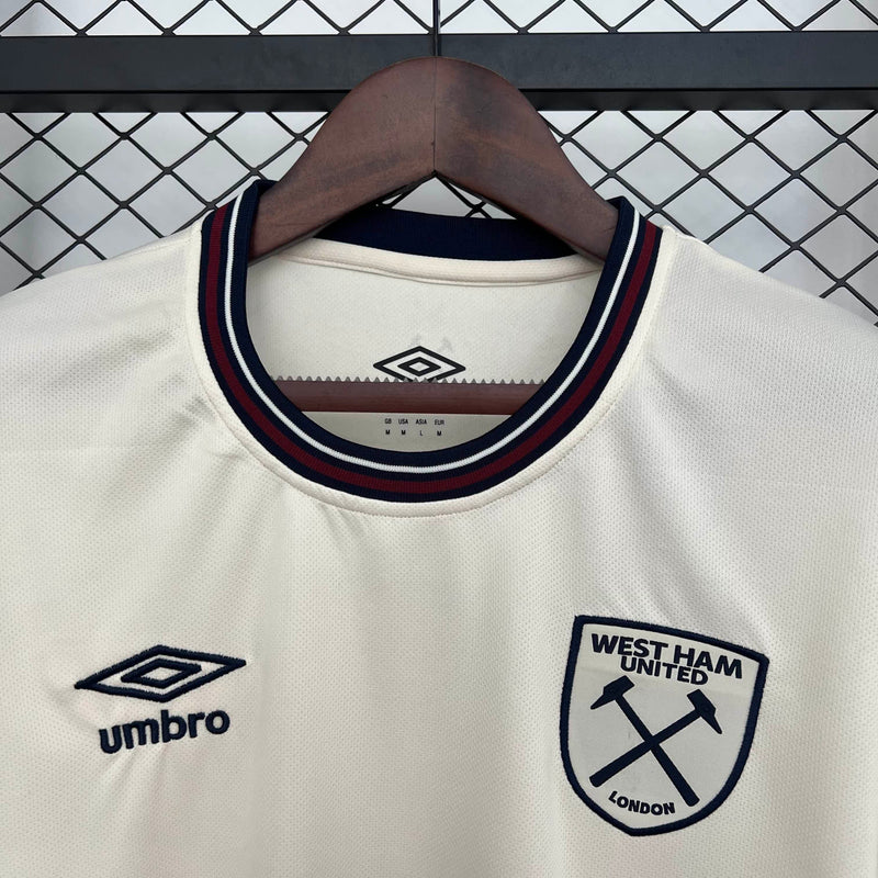 Camisa II West Ham | 25/26 Torcedor Umbro - Branca