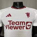 Camisa III Manchester United | 23/24 Modelo Jogador Adidas - Branca