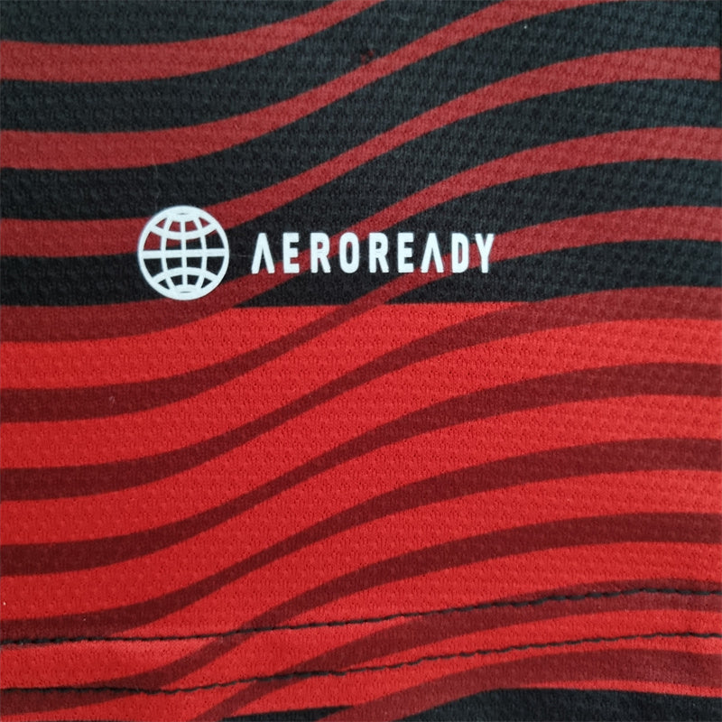 Camisa I Flamengo | 22/23 Torcedor Adidas - Vermelha e Preta
