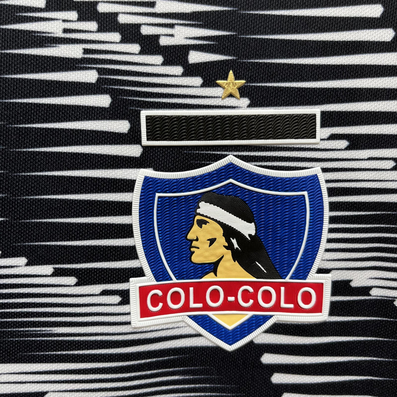 Camisa IV Colo Colo | 23/24 Torcedor Adidas - Preta e Branca - Feminina