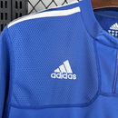 Camisa I Chelsea Retrô | 09/10 Adidas - Azul e Branca - Manga Longa