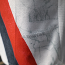 Camisa II Manchester City | 2025 Modelo Jogador Puma - Branca Vermelha e Preta