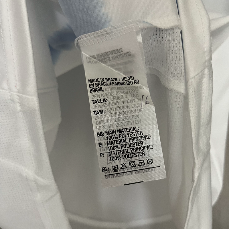 Camisa II Cruzeiro | 25/26 Torcedor Adidas - Branca e Azul (Patrocinios)