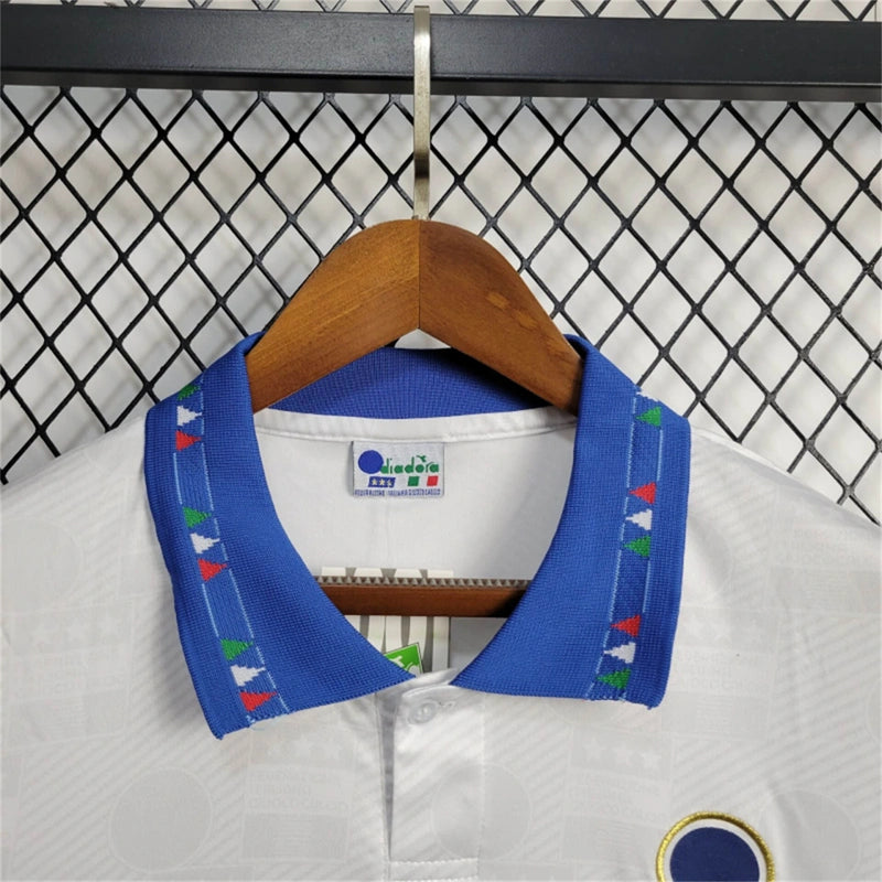 Camisa II Itália Retrô | 1994 Diadora - Branca
