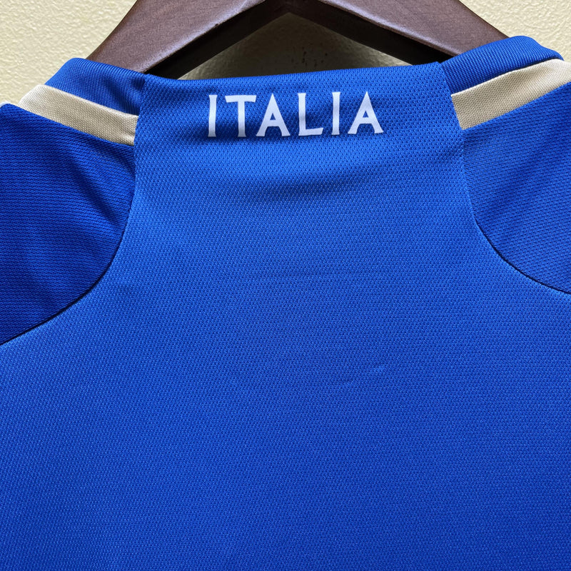 Camisa I Itália | 23/24 Torcedor Adidas - Azul - Feminina