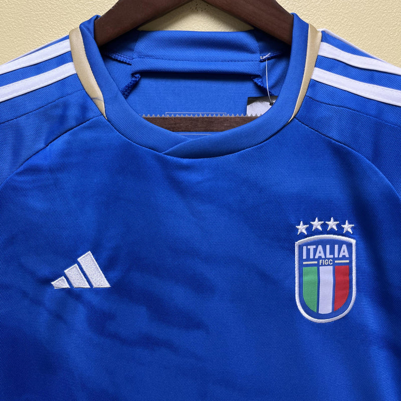 Camisa I Itália | 23/24 Torcedor Adidas - Azul - Feminina