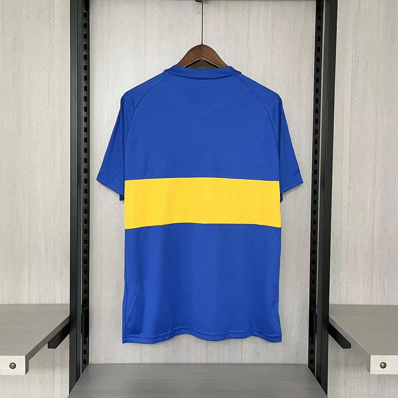 Camisa I Boca Juniors Retrô | 81/82 Adidas - Azul e Amarela