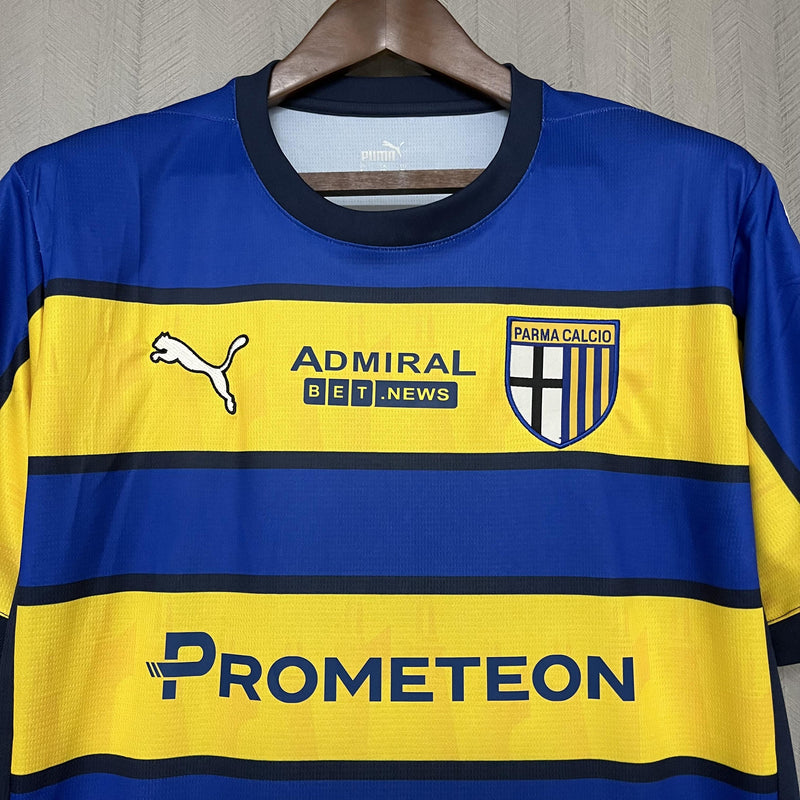 Camisa II Parma | 24/25 Torcedor Puma - Azul e Amarela