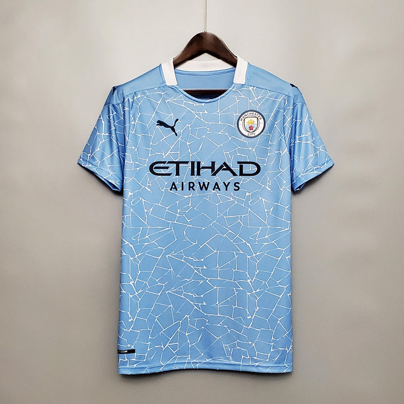 Camisa I Manchester City | 20/21 Torcedor Puma - Azul