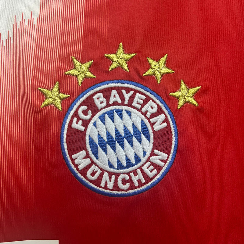 Camisa I Bayern de Munique | 25/26 Torcedor Adidas - Vermelha e Branca