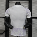 Camisa II Manchester United | 25/26 Modelo Jogador Adidas - Branca e Roxa