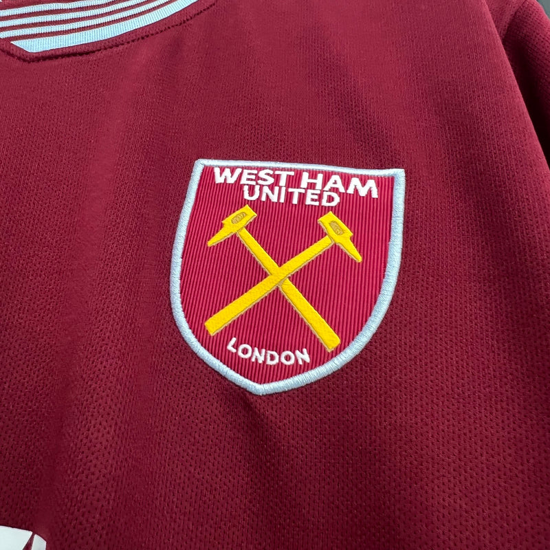 Camisa I West Ham | 25/26 Torcedor Umbro - Vinho