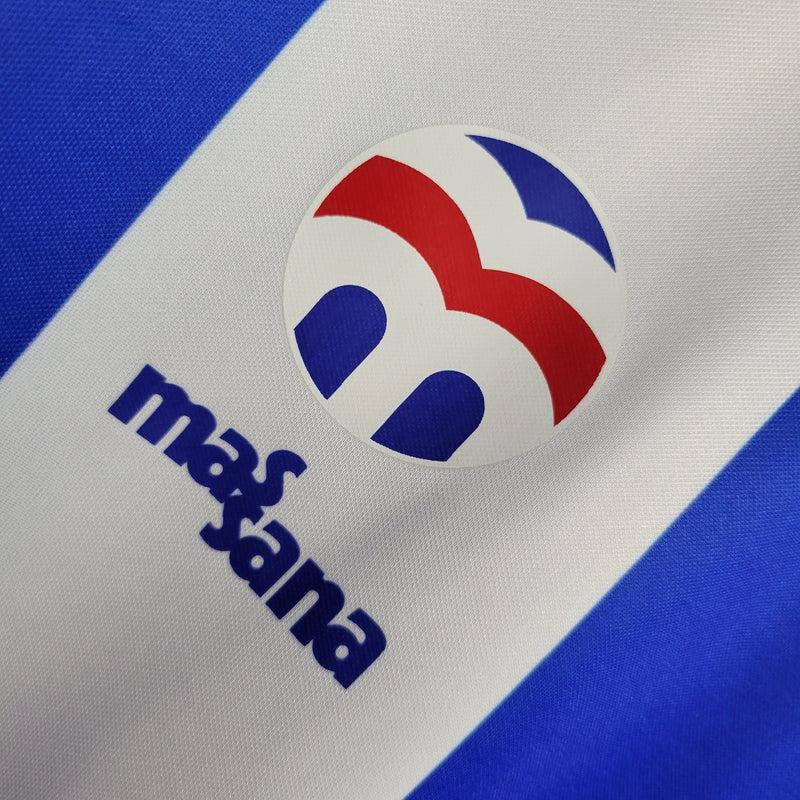 Camisa I Espanyol Retrô | 84/89 Torcedor Massana - Branca e Azul