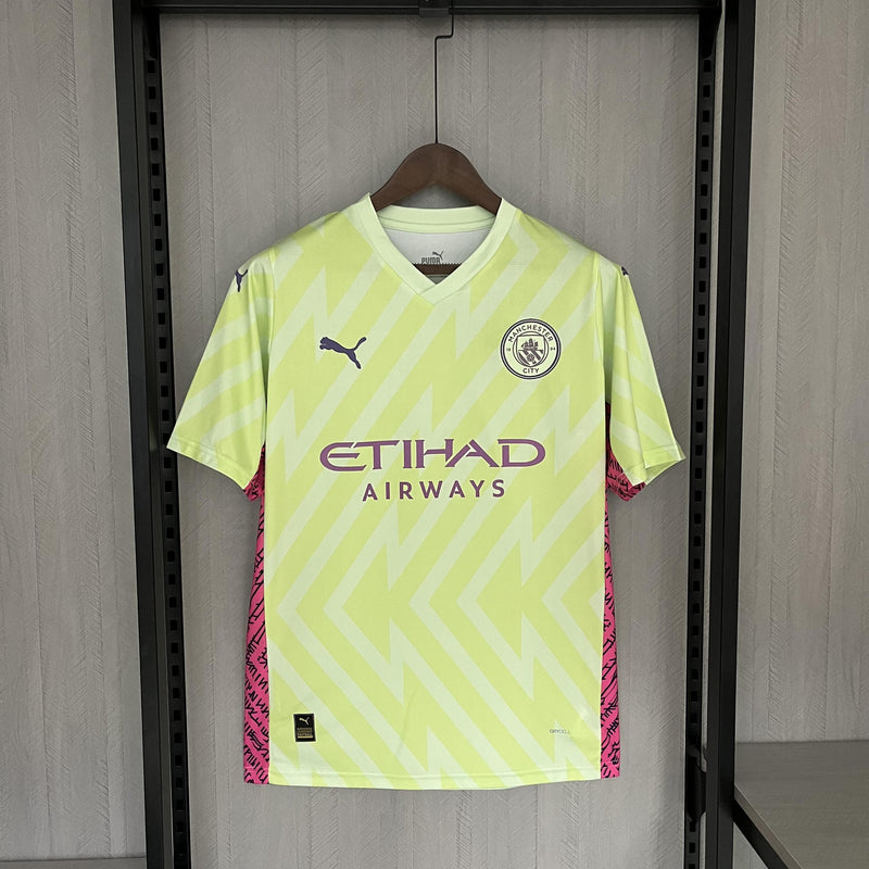 Camisa de Goleiro Manchester City | 23/24 Torcedor Puma - Verde