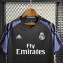 Camisa III Real Madrid Retrô | 16/17 Adidas - Preta