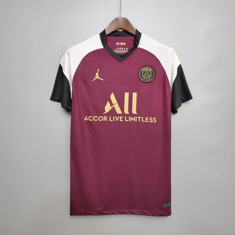 Camisa III PSG | 20/21 Torcedor Jordan - Bordô