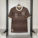 Camisa Flamengo Identidade | 24/25 Torcedor Braziline - Marrom (Patrocinios)