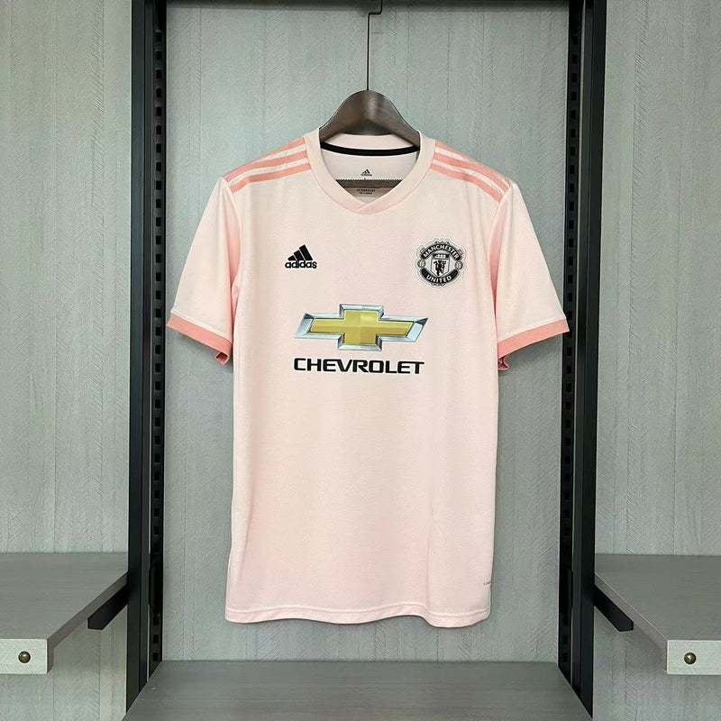 Camisa II Manchester United Retrô | 18/19 Torcedor Adidas - Rosa