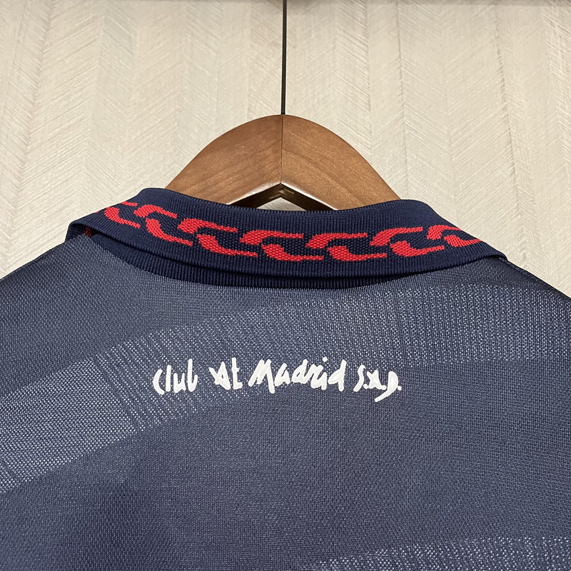Camisa II Atlético de Madrid Retrô | 96/97 Torcedor Puma - Azul e Vermelha