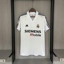 Camisa I Real Madrid Retrô | 04/05 Adidas - Branca