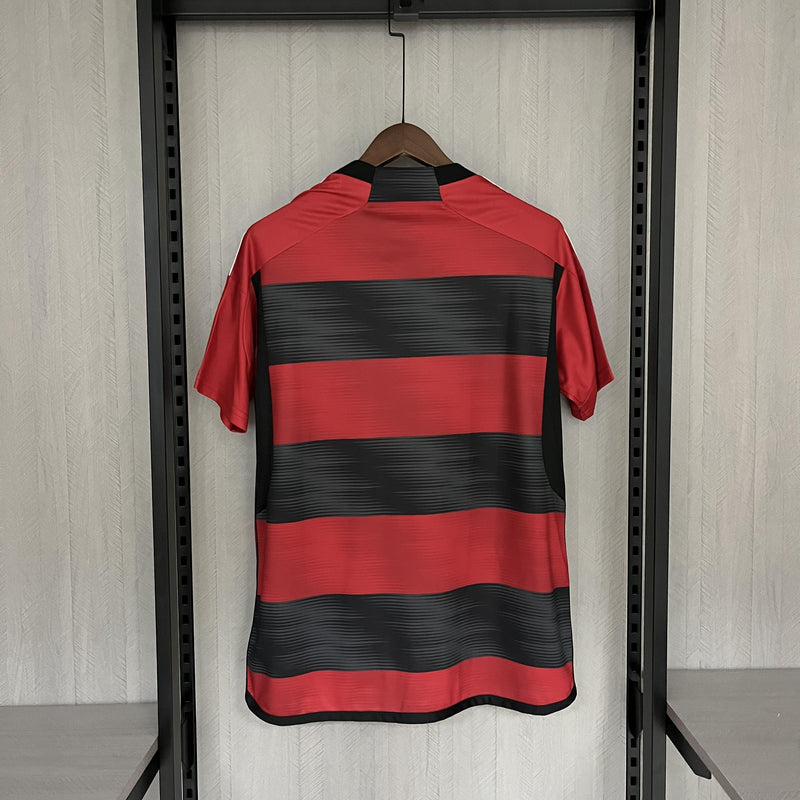 Camisa I Flamengo | 23/24 Torcedor Adidas - Vermelha e Preta
