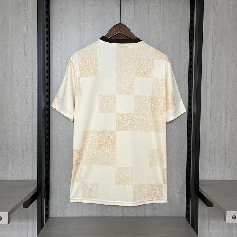 Camisa Pré Jogo Flamengo | 24/25 Torcedor Adidas - Bege