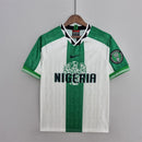 Camisa II Nigéria Retrô | 1996 Nike - Branca e Verde