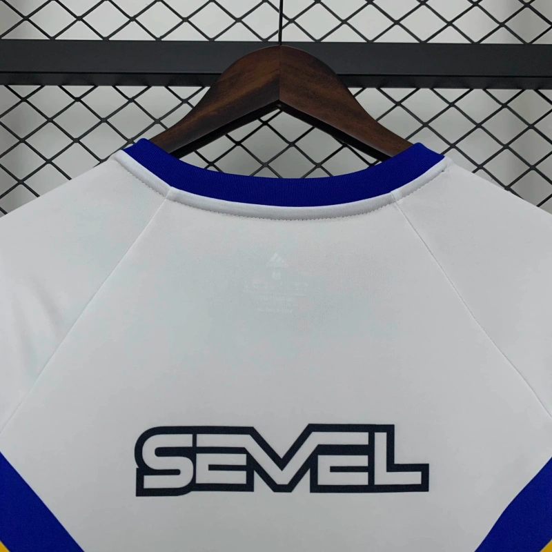 Camisa II Boca Juniors Retrô | 90/91 Adidas - Branca Azul e Amarela