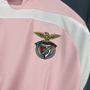 Camisa II Benfica Retrô | 07/08 Adidas - Rosa e Cinza