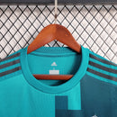 Camisa III Real Madrid Retrô | 17/18 Torcedor Adidas - Azul - Manga Longa