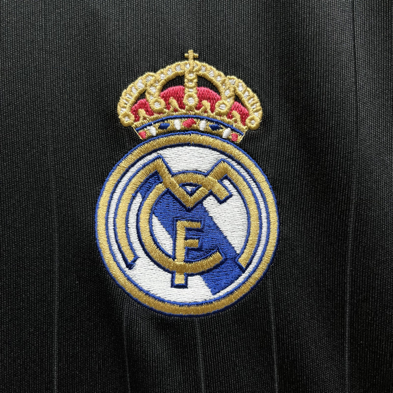 Camisa II Real Madrid Retrô | 06/07 Torcedor Adidas - Preta