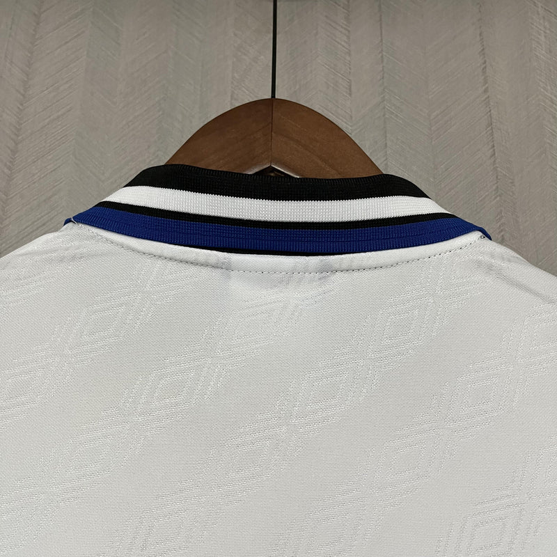 Camisa II Everton Retrô | 95/96 Umbro - Branca
