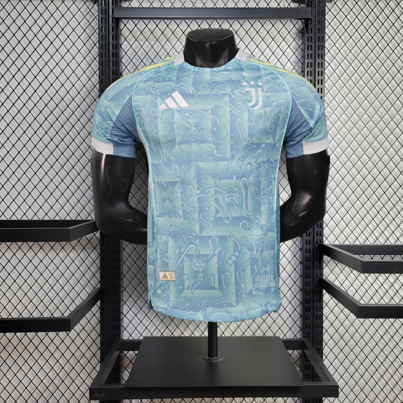 Camisa II Juventus | 25/26 Modelo Jogador Adidas - Azul e Branca