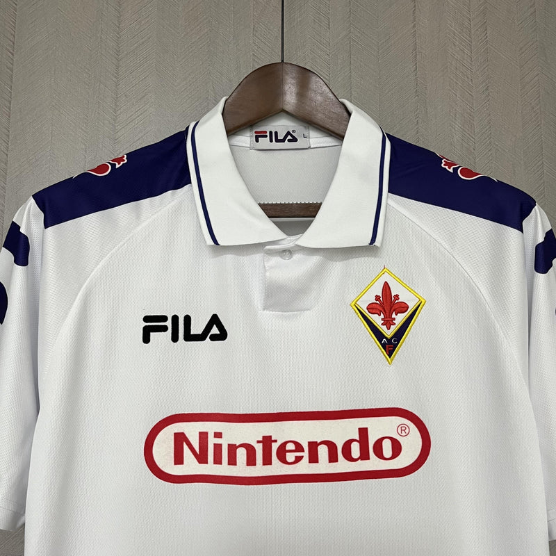 Camisa II Fiorentina Retrô | 98/99 Torcedor Fila - Branca