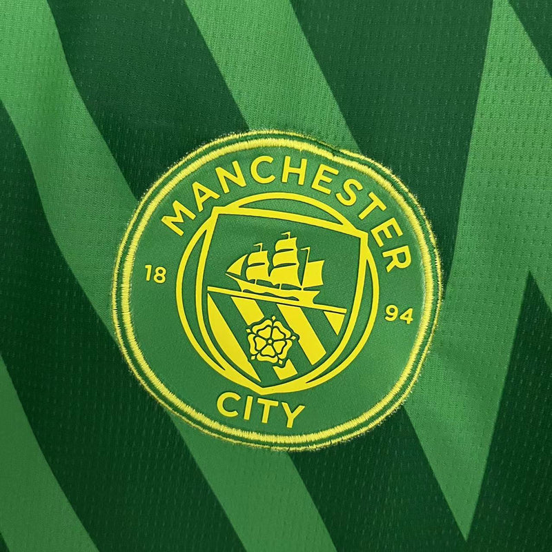 Camisa de Goleiro Manchester City | 23/24 Torcedor Puma - Verde