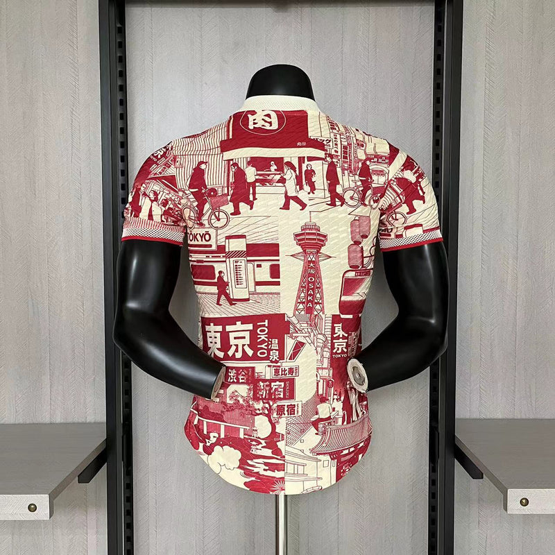 Camisa Edição Especial Tokyo Japão | 23/24 Modelo Jogador Adidas - Vermelha