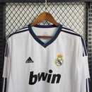 Camisa I Real Madrid Retrô | 12/13 Adidas - Branca - Manga Longa