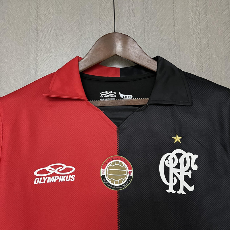 Camisa I Flamengo Retrô | 2012 Olympikus - Vermelha e Preta