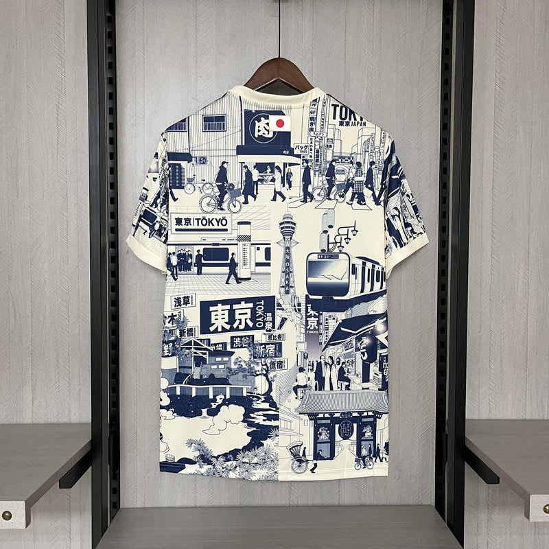 Camisa Edição Especial Japão | 24/25 Torcedor Adidas - Creme