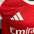 Camisa I Arsenal | 25/26 Modelo Jogador Adidas - Vermelha e Branca