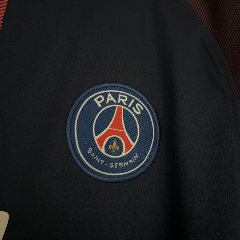 Camisa I PSG Retrô | 17/18 Nike - Azul