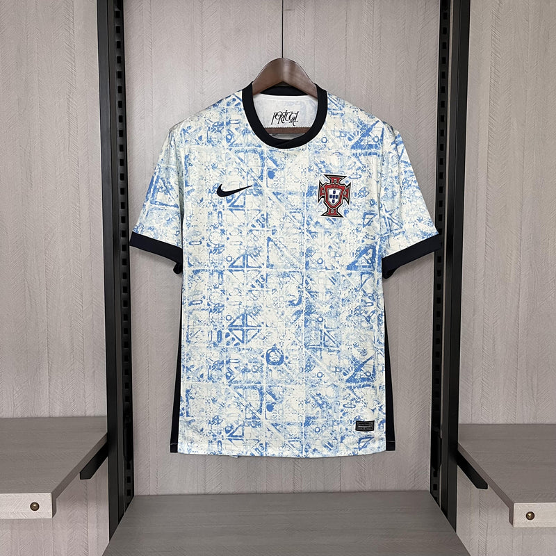 Camisa II Portugal | 24/25 Torcedor - Branca e Azul