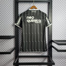 Camisa II Corinthians Retrô | 11/12 Nike - Preta e Branca