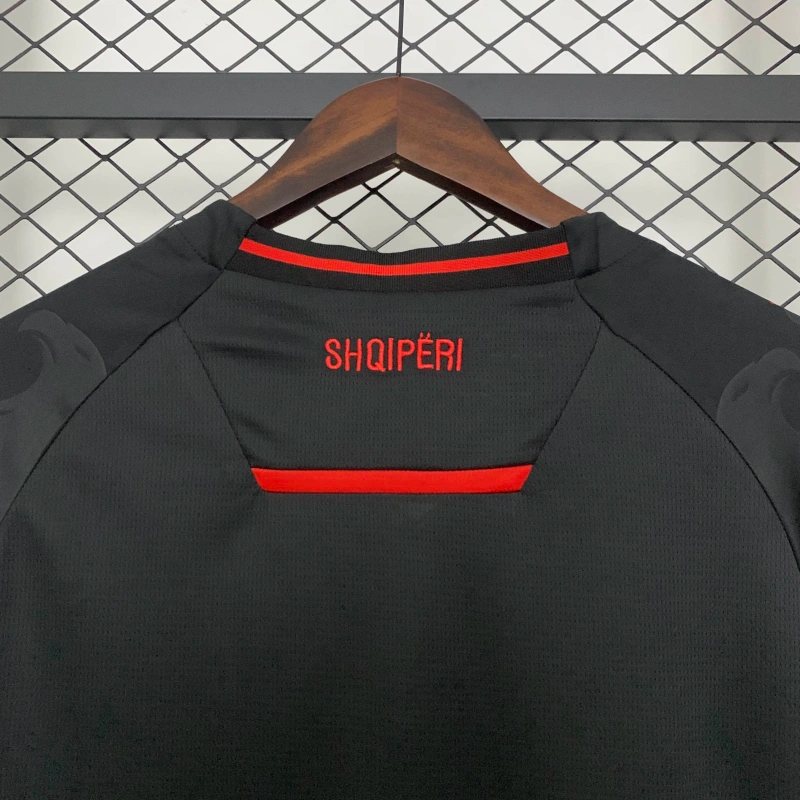 Camisa III Albânia | 25/26 Torcedor Macron - Preta